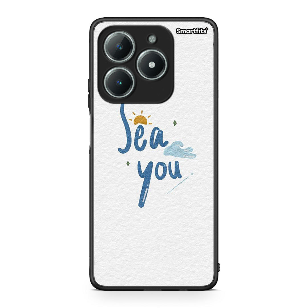 Realme C63 4G Sea You Θήκη από τη Smartfits με σχέδιο στο πίσω μέρος και μαύρο περίβλημα | Smartphone case with colorful back and black bezels by Smartfits