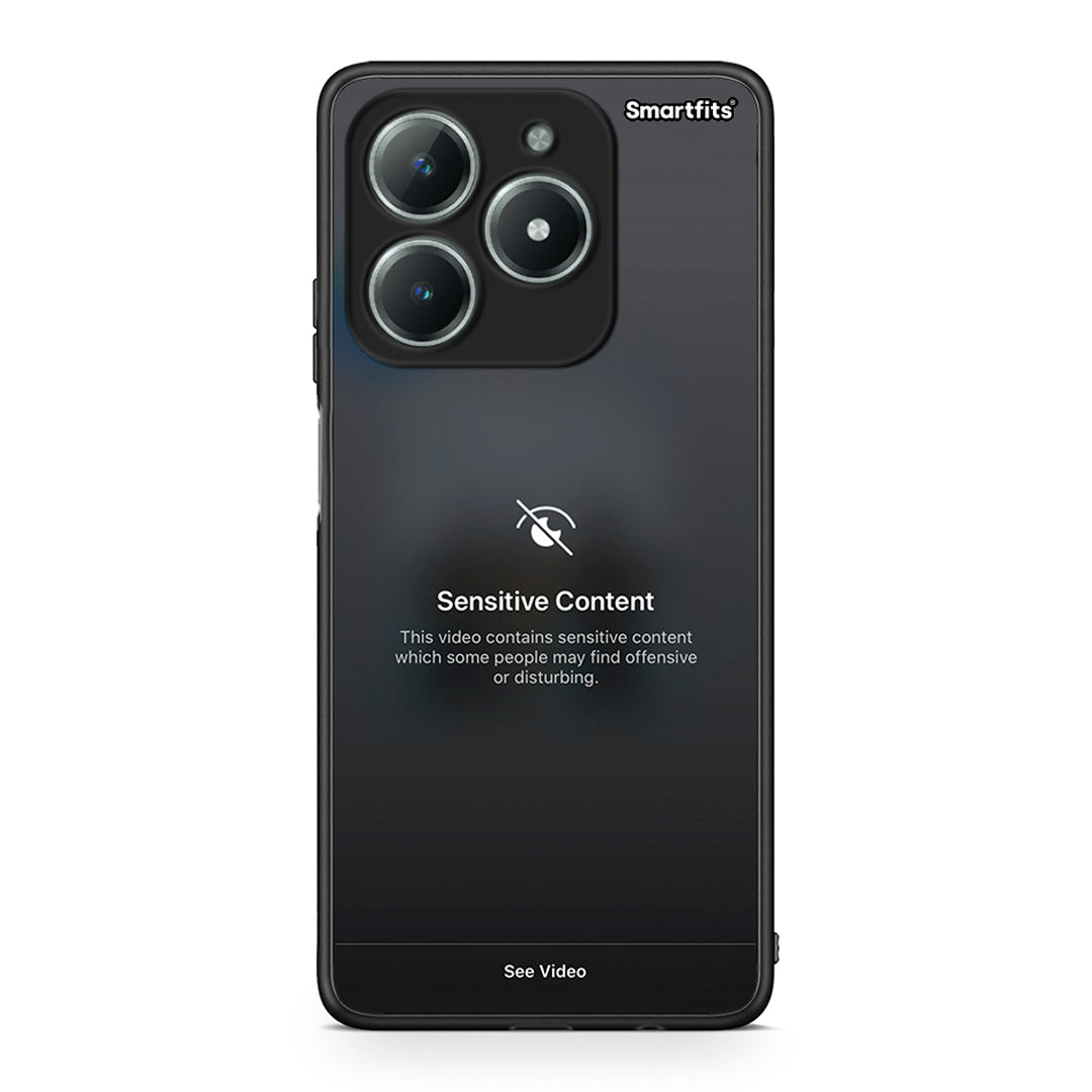 Realme C63 4G Sensitive Content θήκη από τη Smartfits με σχέδιο στο πίσω μέρος και μαύρο περίβλημα | Smartphone case with colorful back and black bezels by Smartfits