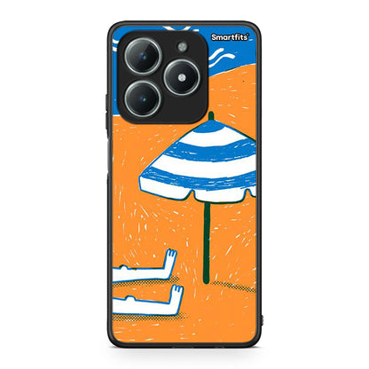 Realme C61 Summering Θήκη από τη Smartfits με σχέδιο στο πίσω μέρος και μαύρο περίβλημα | Smartphone case with colorful back and black bezels by Smartfits
