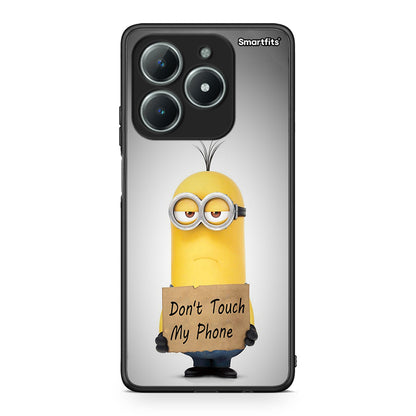 4 - Realme C61 Minion Text case, cover, bumper