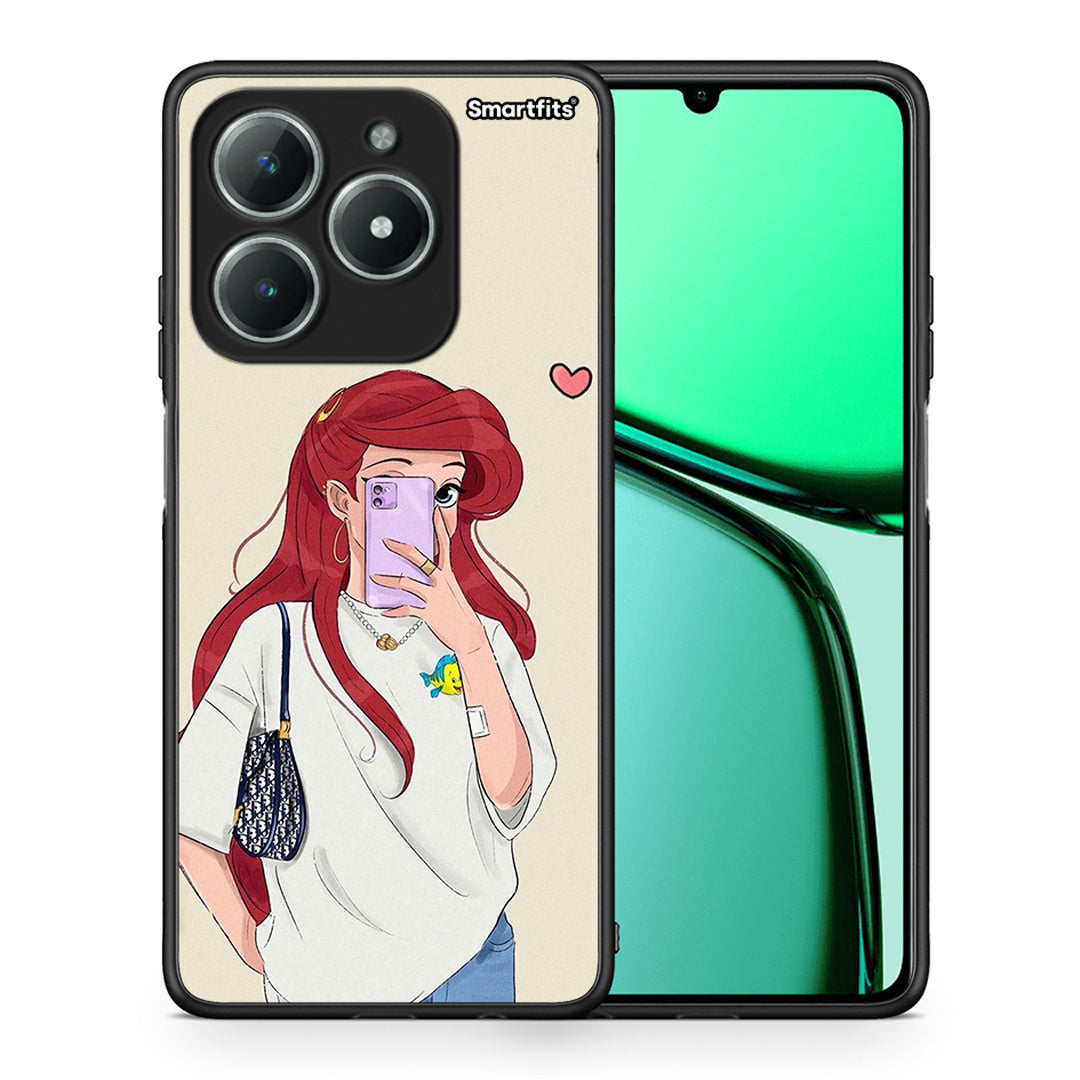 Walking Mermaid - Realme C61 θήκη