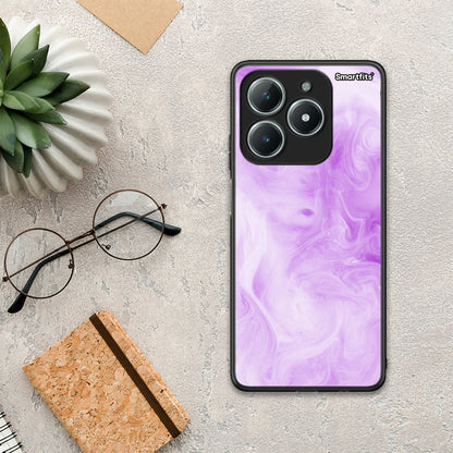 Watercolor Lavender - Realme C61 θήκη