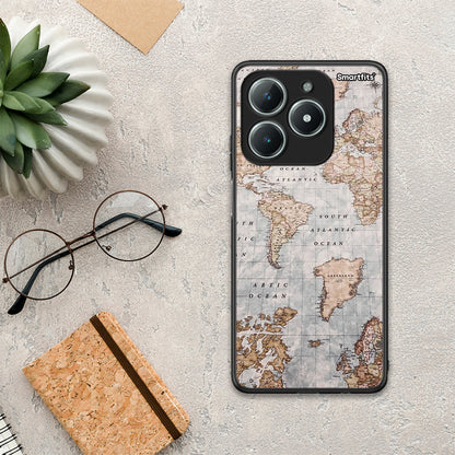 World Map - Realme C63 4G θήκη