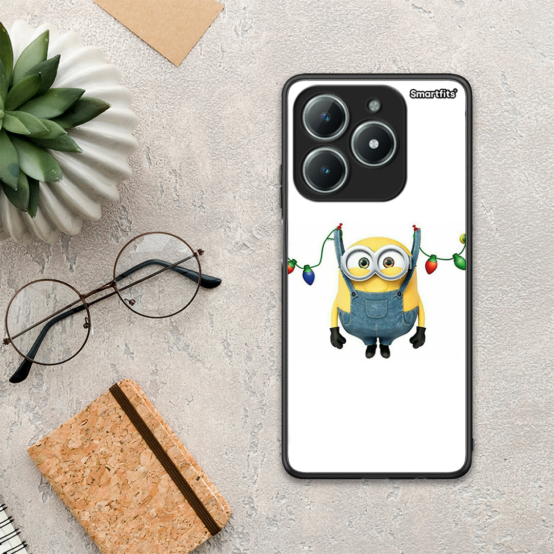 Xmas Minion Lights - Realme C61 θήκη