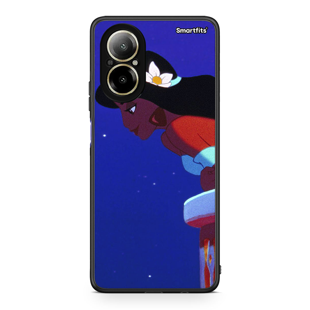 Realme C67 4G Alladin And Jasmine Love 2 θήκη από τη Smartfits με σχέδιο στο πίσω μέρος και μαύρο περίβλημα | Smartphone case with colorful back and black bezels by Smartfits