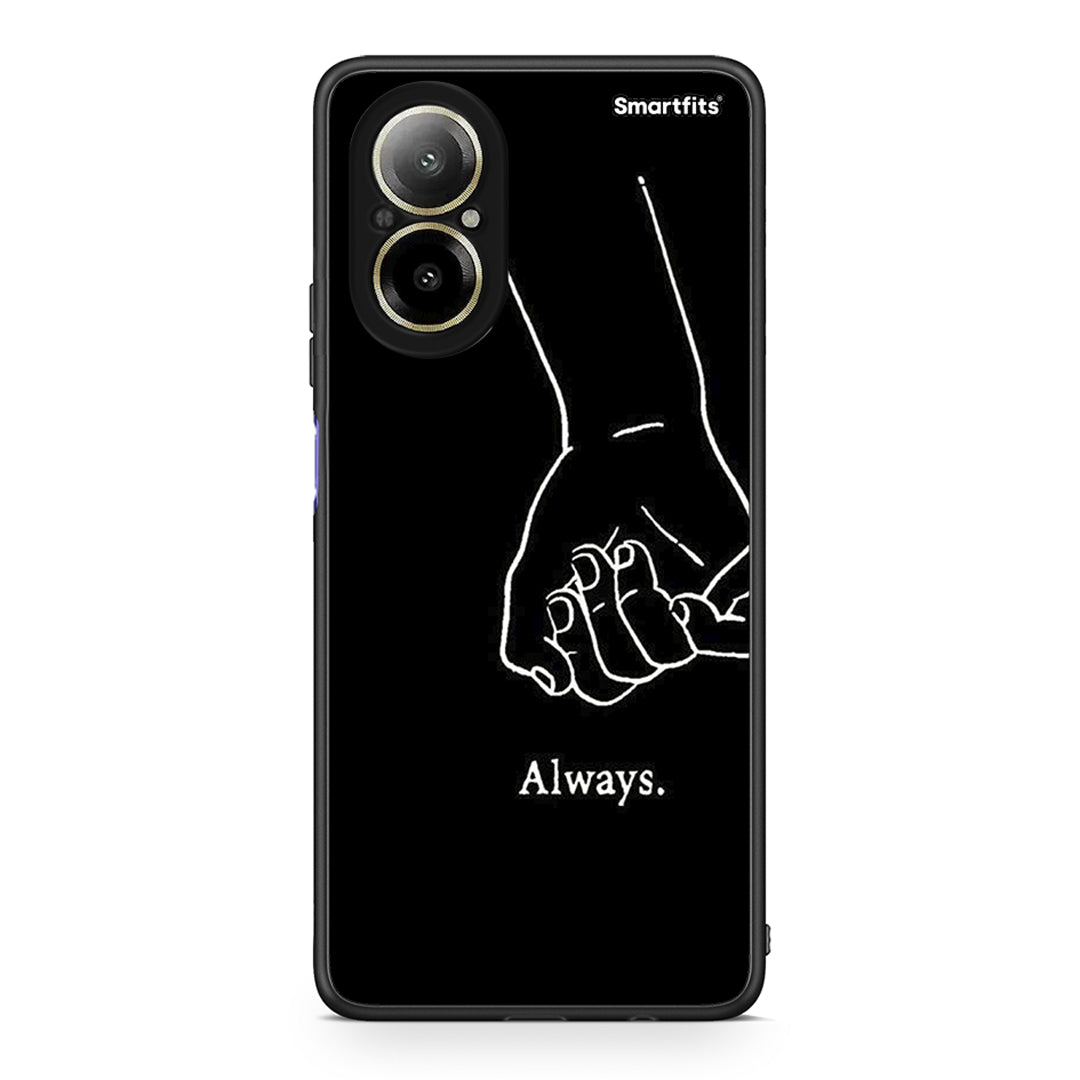 Realme C67 4G Always & Forever 1 Θήκη Αγίου Βαλεντίνου από τη Smartfits με σχέδιο στο πίσω μέρος και μαύρο περίβλημα | Smartphone case with colorful back and black bezels by Smartfits