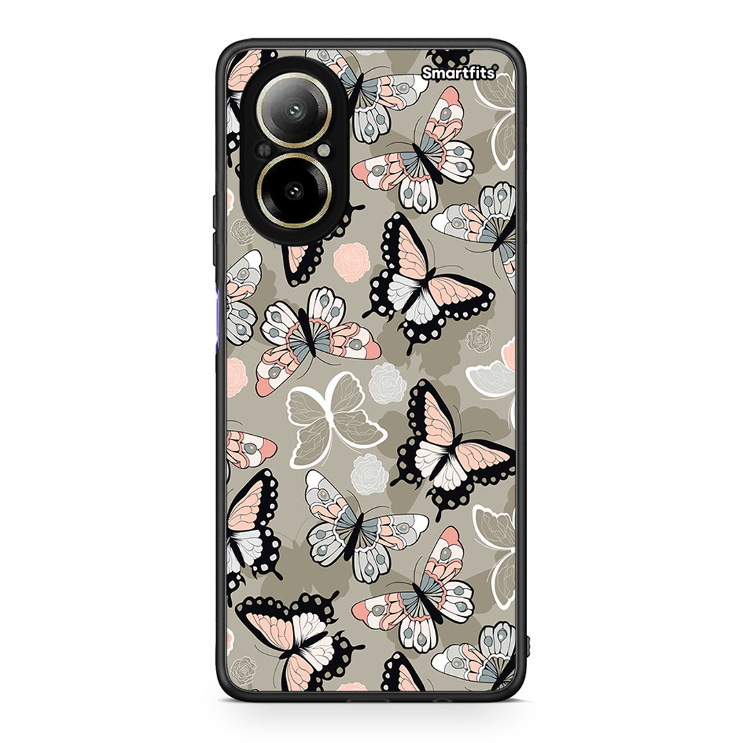 135 - Realme C67 4G Butterflies Boho case, cover, bumper
