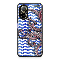 Thumbnail for Realme C67 4G Chevron Devilfish θήκη από τη Smartfits με σχέδιο στο πίσω μέρος και μαύρο περίβλημα | Smartphone case with colorful back and black bezels by Smartfits