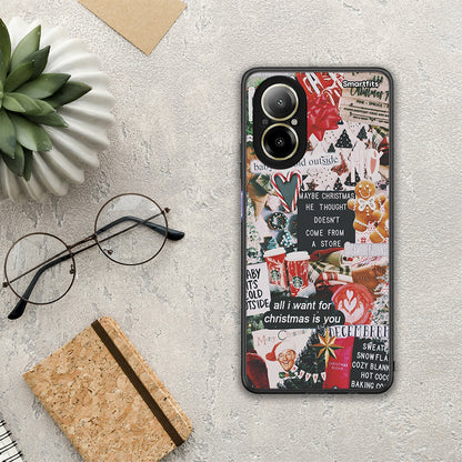 Christmas Happiness - Realme C67 4G θήκη