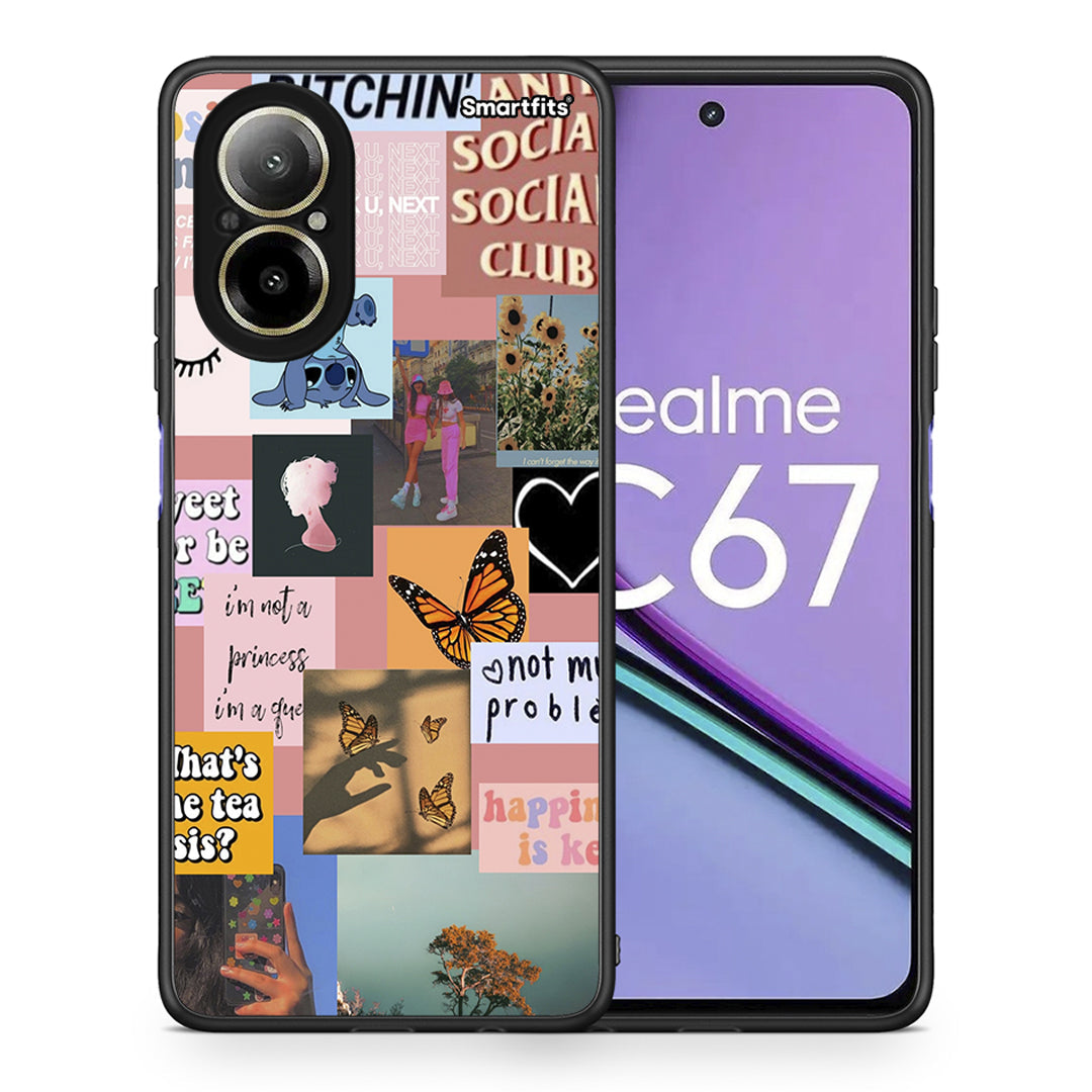 Collage Bitchin - Realme C67 4G θήκη