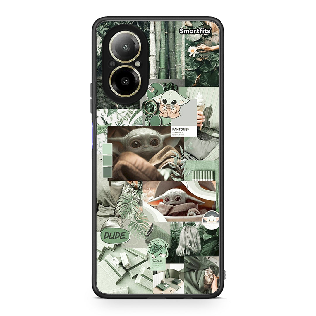 Realme C67 4G Collage Dude Θήκη Αγίου Βαλεντίνου από τη Smartfits με σχέδιο στο πίσω μέρος και μαύρο περίβλημα | Smartphone case with colorful back and black bezels by Smartfits