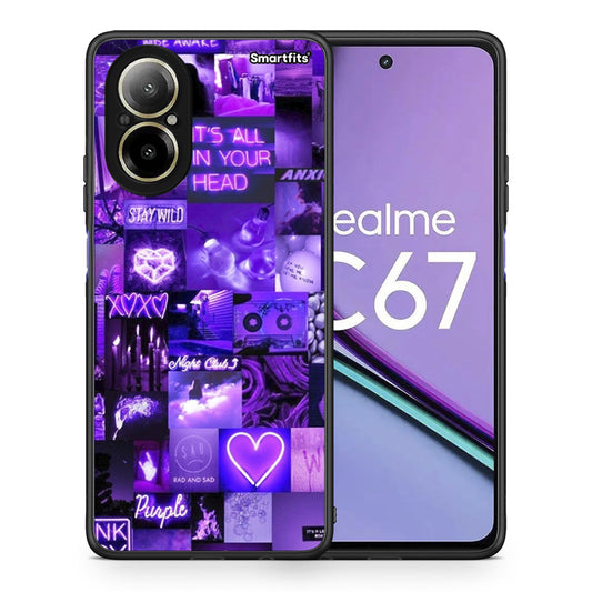 Collage Stay Wild - Realme C67 4G θήκη