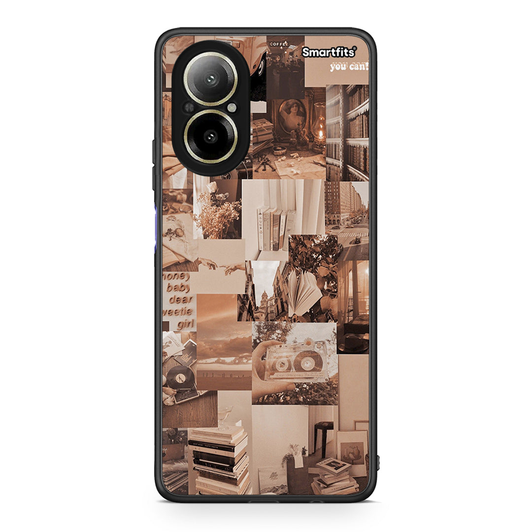 Realme C67 4G Collage You Can Θήκη Αγίου Βαλεντίνου από τη Smartfits με σχέδιο στο πίσω μέρος και μαύρο περίβλημα | Smartphone case with colorful back and black bezels by Smartfits
