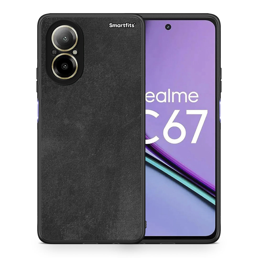 Θήκη Realme C67 4G Black Slate Color από τη Smartfits με σχέδιο στο πίσω μέρος και μαύρο περίβλημα | Realme C67 4G Black Slate Color case with colorful back and black bezels