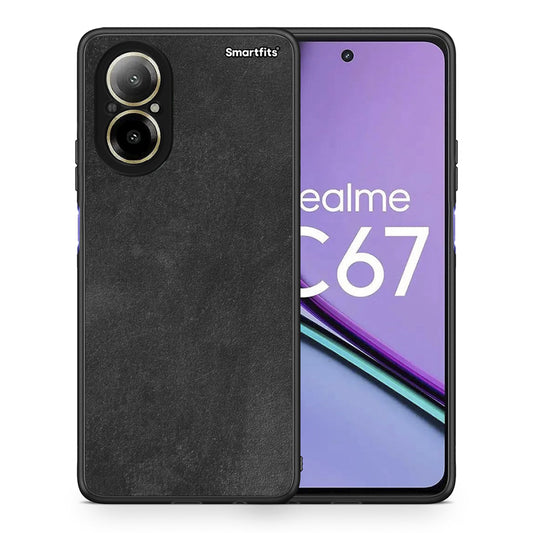 Θήκη Realme C67 4G Black Slate Color από τη Smartfits με σχέδιο στο πίσω μέρος και μαύρο περίβλημα | Realme C67 4G Black Slate Color case with colorful back and black bezels