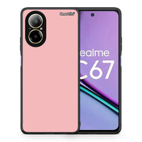 Thumbnail for Θήκη Realme C67 4G Nude Color από τη Smartfits με σχέδιο στο πίσω μέρος και μαύρο περίβλημα | Realme C67 4G Nude Color case with colorful back and black bezels