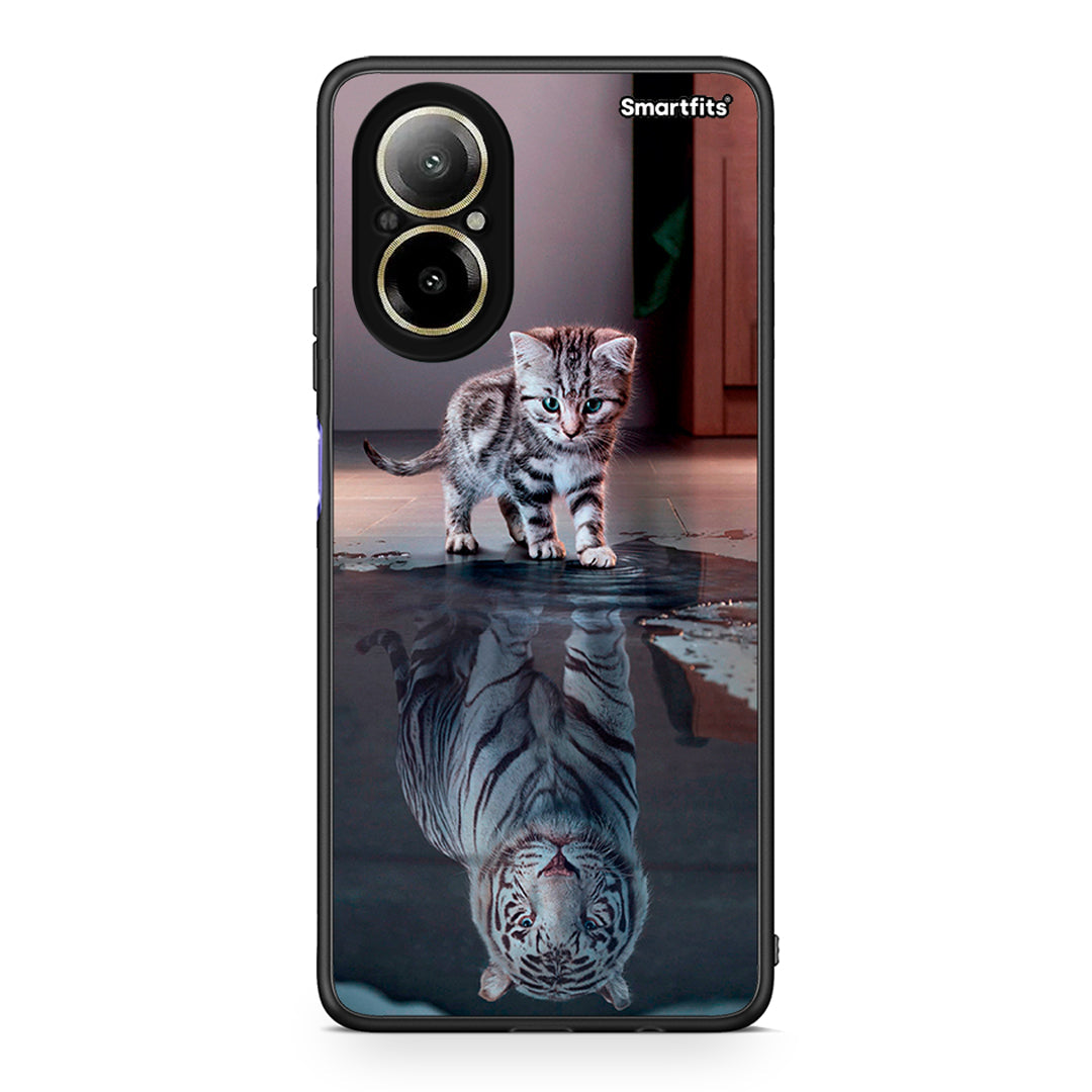 4 - Realme C67 4G Tiger Cute case, cover, bumper