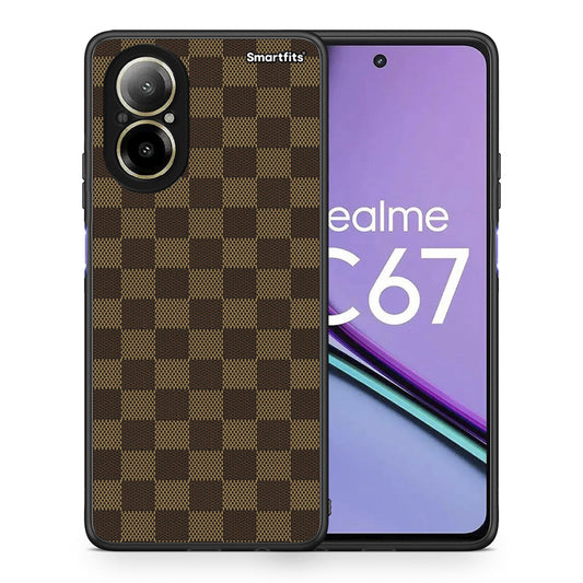 Θήκη Realme C67 4G Glamour Designer από τη Smartfits με σχέδιο στο πίσω μέρος και μαύρο περίβλημα | Realme C67 4G Glamour Designer case with colorful back and black bezels