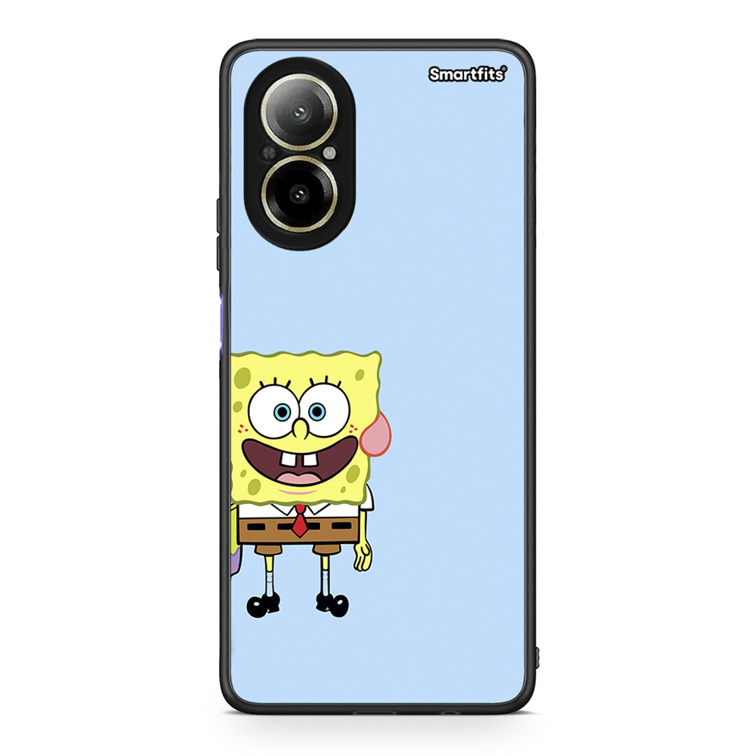 Realme C67 4G Friends Bob θήκη από τη Smartfits με σχέδιο στο πίσω μέρος και μαύρο περίβλημα | Smartphone case with colorful back and black bezels by Smartfits