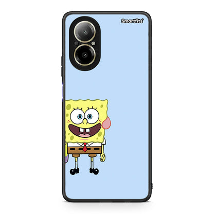 Realme C67 4G Friends Bob θήκη από τη Smartfits με σχέδιο στο πίσω μέρος και μαύρο περίβλημα | Smartphone case with colorful back and black bezels by Smartfits