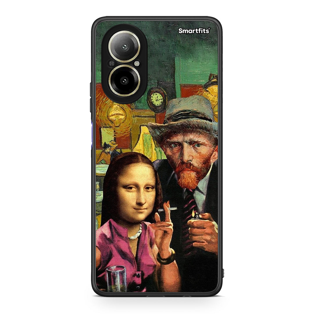 Realme C67 4G Funny Art θήκη από τη Smartfits με σχέδιο στο πίσω μέρος και μαύρο περίβλημα | Smartphone case with colorful back and black bezels by Smartfits