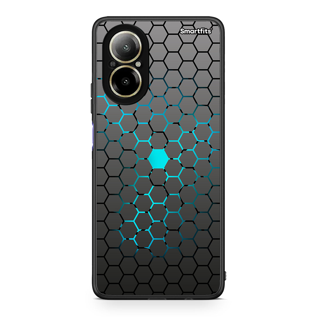 40 - Realme C67 4G Hexagonal Geometric case, cover, bumper