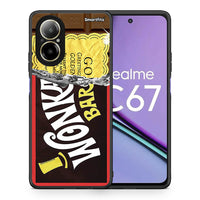 Thumbnail for Θήκη Realme C67 4G Golden Ticket από τη Smartfits με σχέδιο στο πίσω μέρος και μαύρο περίβλημα | Realme C67 4G Golden Ticket case with colorful back and black bezels