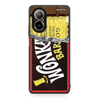 Realme C67 4G Golden Ticket θήκη από τη Smartfits με σχέδιο στο πίσω μέρος και μαύρο περίβλημα | Smartphone case with colorful back and black bezels by Smartfits