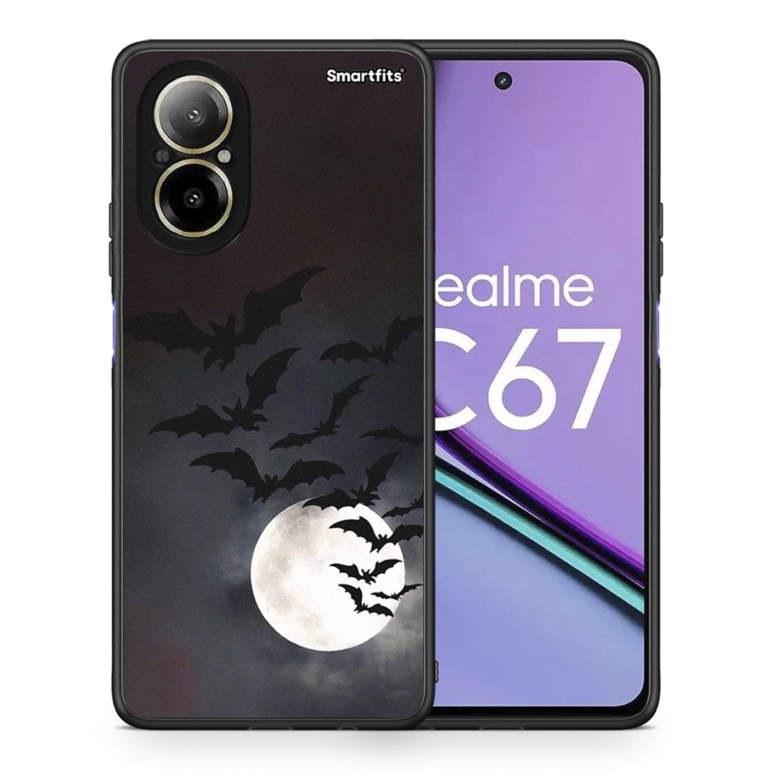 Halloween Bat Night - Realme C67 4G θήκη