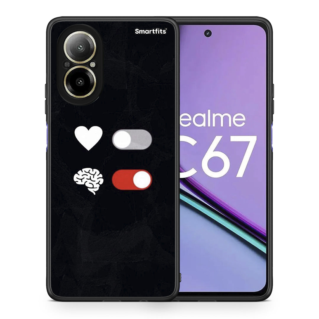 Heart Vs Brain - Realme C67 4G θήκη