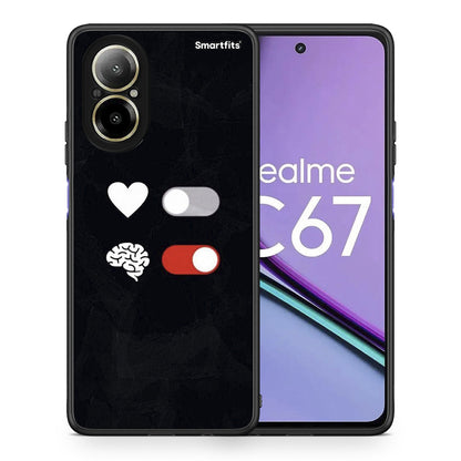 Heart Vs Brain - Realme C67 4G θήκη