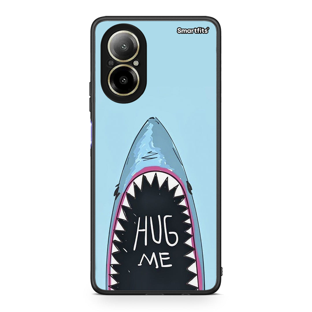 Realme C67 4G Hug Me θήκη από τη Smartfits με σχέδιο στο πίσω μέρος και μαύρο περίβλημα | Smartphone case with colorful back and black bezels by Smartfits