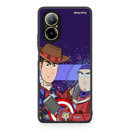 Realme C67 4G Infinity Story θήκη από τη Smartfits με σχέδιο στο πίσω μέρος και μαύρο περίβλημα | Smartphone case with colorful back and black bezels by Smartfits