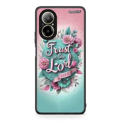 Realme C67 4G Lord Trust θήκη από τη Smartfits με σχέδιο στο πίσω μέρος και μαύρο περίβλημα | Smartphone case with colorful back and black bezels by Smartfits