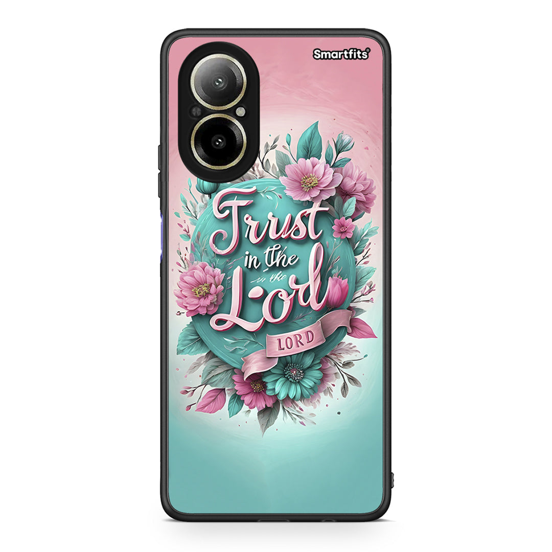 Realme C67 4G Lord Trust θήκη από τη Smartfits με σχέδιο στο πίσω μέρος και μαύρο περίβλημα | Smartphone case with colorful back and black bezels by Smartfits