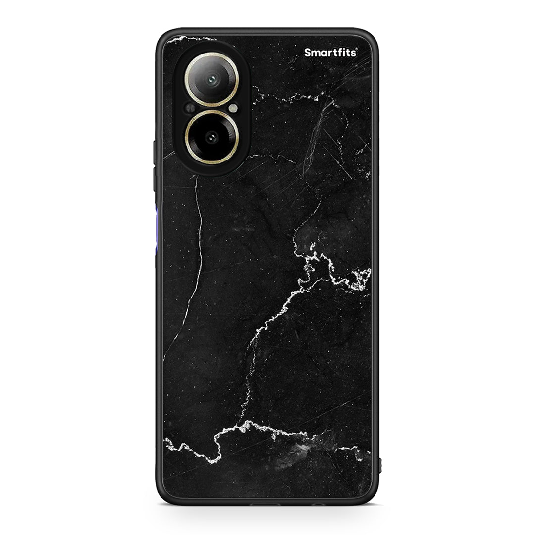 Realme C67 4G Marble Black θήκη από τη Smartfits με σχέδιο στο πίσω μέρος και μαύρο περίβλημα | Smartphone case with colorful back and black bezels by Smartfits