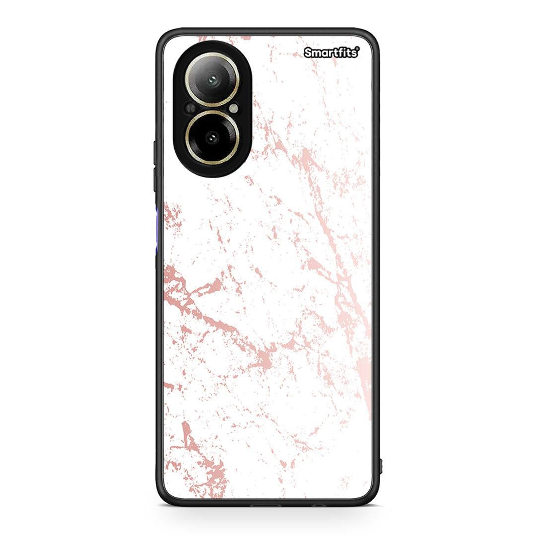 116 - Realme C67 4G Pink Splash Marble case, cover, bumper