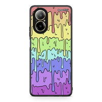 Thumbnail for Realme C67 4G Melting Rainbow θήκη από τη Smartfits με σχέδιο στο πίσω μέρος και μαύρο περίβλημα | Smartphone case with colorful back and black bezels by Smartfits