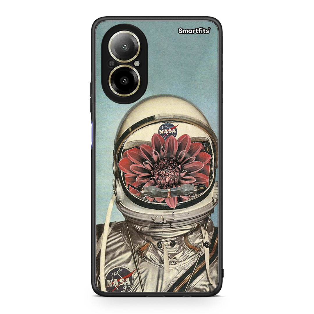 Realme C67 4G Nasa Bloom θήκη από τη Smartfits με σχέδιο στο πίσω μέρος και μαύρο περίβλημα | Smartphone case with colorful back and black bezels by Smartfits