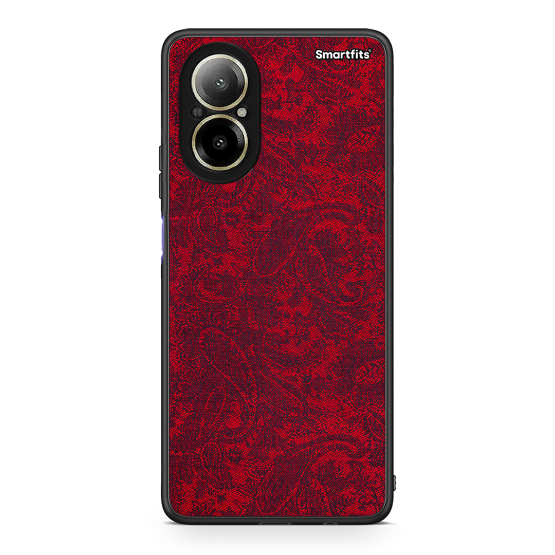 Realme C67 4G Paisley Cashmere θήκη από τη Smartfits με σχέδιο στο πίσω μέρος και μαύρο περίβλημα | Smartphone case with colorful back and black bezels by Smartfits