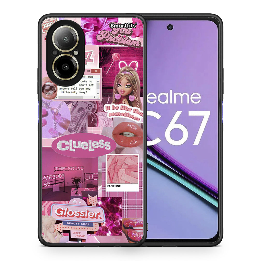 Pink Love - Realme C67 4G θήκη