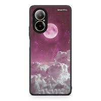 Thumbnail for Realme C67 4G Pink Moon Θήκη από τη Smartfits με σχέδιο στο πίσω μέρος και μαύρο περίβλημα | Smartphone case with colorful back and black bezels by Smartfits