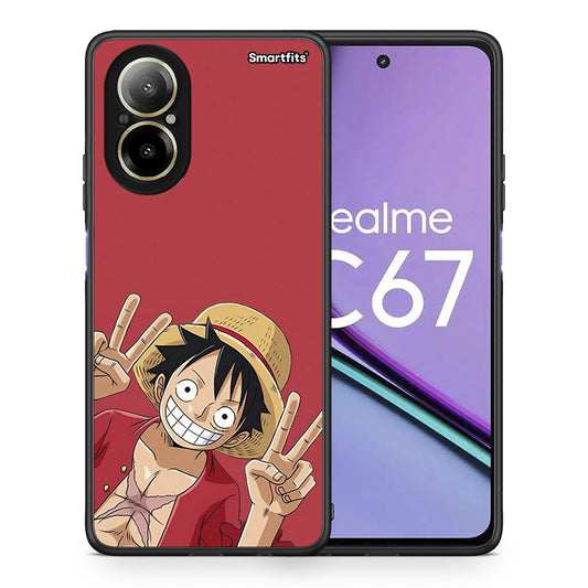 Pirate Luffy - Realme C67 4G θήκη