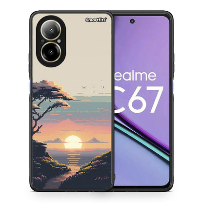 Pixel Sunset - Realme C67 4G θήκη
