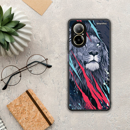 PopArt Lion Designer - Realme C67 4G θήκη