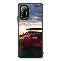 Thumbnail for Realme C67 4G Racing Supra θήκη από τη Smartfits με σχέδιο στο πίσω μέρος και μαύρο περίβλημα | Smartphone case with colorful back and black bezels by Smartfits
