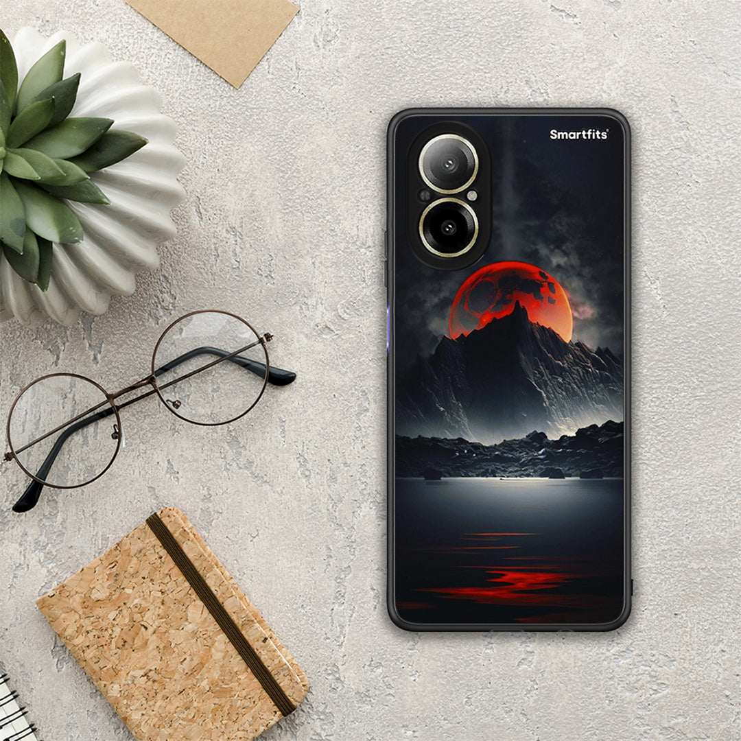 Red Full Moon - Realme C67 4G θήκη