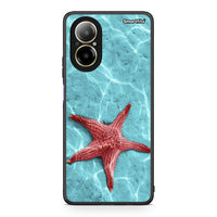 Thumbnail for Realme C67 4G Red Starfish Θήκη από τη Smartfits με σχέδιο στο πίσω μέρος και μαύρο περίβλημα | Smartphone case with colorful back and black bezels by Smartfits