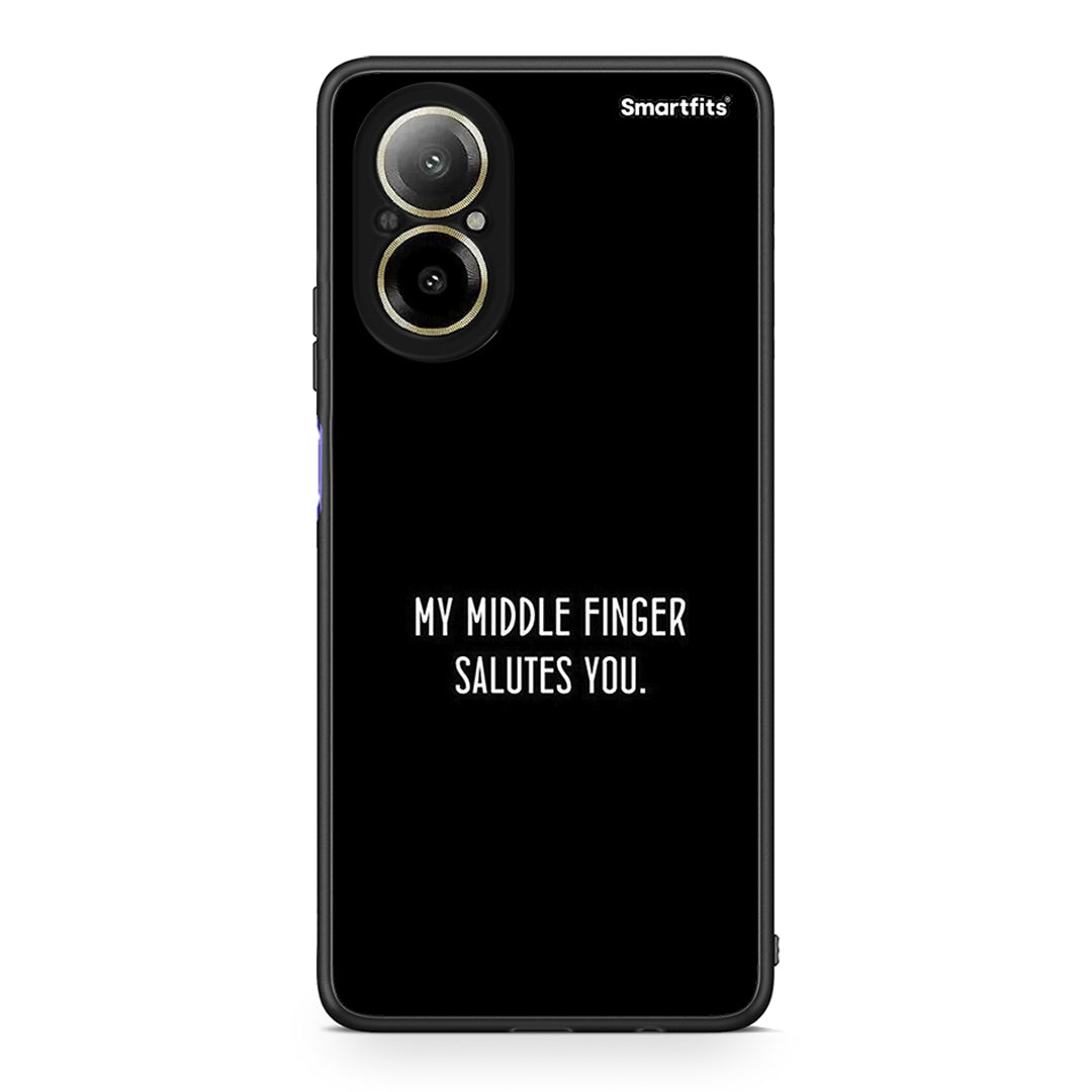 Realme C67 4G Salute θήκη από τη Smartfits με σχέδιο στο πίσω μέρος και μαύρο περίβλημα | Smartphone case with colorful back and black bezels by Smartfits