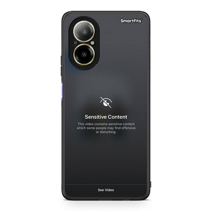 Realme C67 4G Sensitive Content θήκη από τη Smartfits με σχέδιο στο πίσω μέρος και μαύρο περίβλημα | Smartphone case with colorful back and black bezels by Smartfits